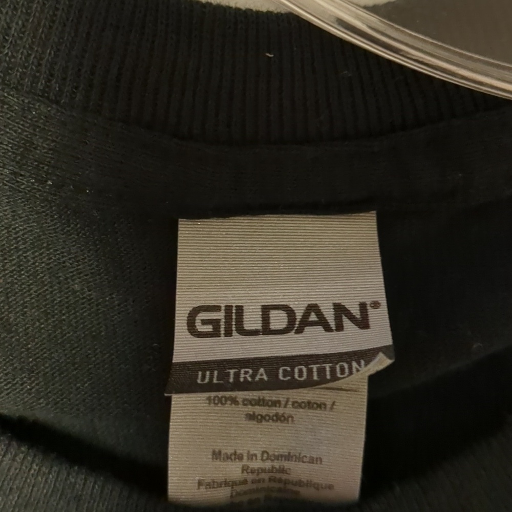 NEW - GILDAN - Black John Force Car T-Shirt - Picture 4 of 4